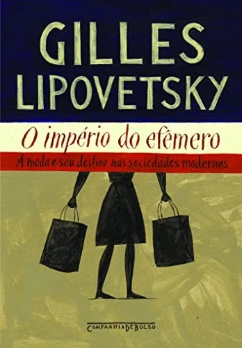 Capa de O império do efêmero